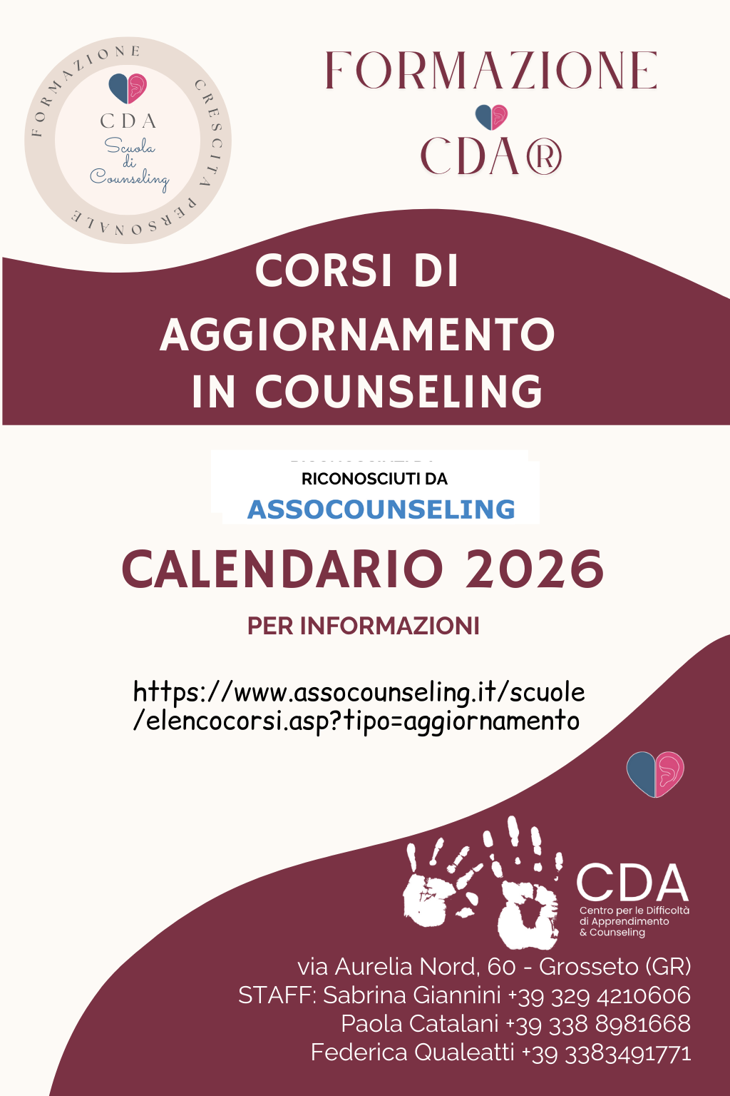 Formazione in Counseling 2026